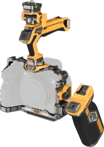 SMALLRIG 5518 HawkLock Quick Release Cage Kit for Sony A7R V/ A7 IV/ A7S III (Adv Ed) (Bumblebee)