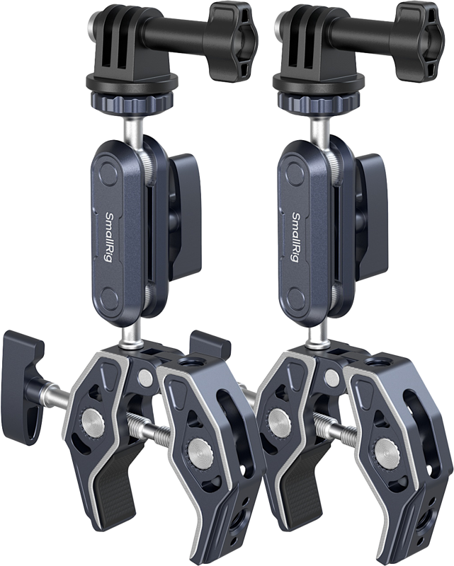 SMALLRIG 5529  Crab-Shaped Clamp with Ballhead Magic Arm