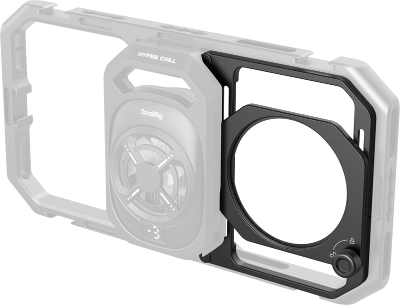 SMALLRIG 5277 67mm Threaded Filter Adapter with Detachable Sunhoods for Universal Phone Cage 4299