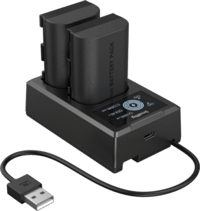 SMALLRIG 5409 Camera Battery and Charger Kit for Canon LP-E6P