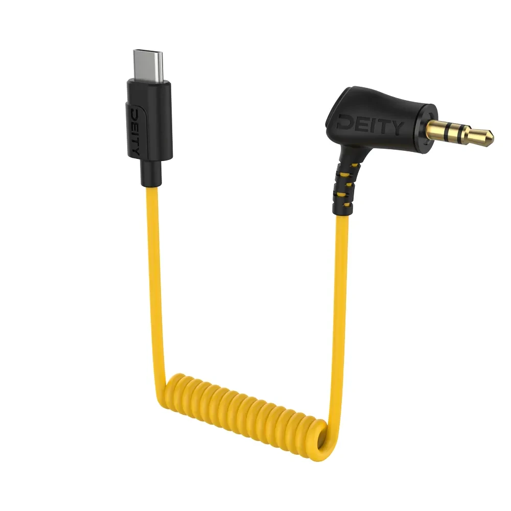 DEITY C21 TRS 3.5 to USB-C timecode/audio cable