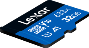 LEXAR microSDHC 633x UHS-I/A1/U3/10 R95/no adap (V10) 32GB