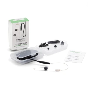 BUBBLEBEE Sidekick Broadcast Earpiece IFB In-Ear Monitor, Mono, Curly