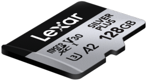 LEXAR microSDXC Silver Plus 1066x UHS-I/U3/A2/4K R205/W150 (V30) 128GB