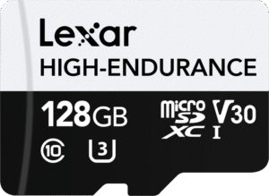 LEXAR microSDXC High-Endurance UHS-I/U3/10 R100/W45 (V30) 128GB