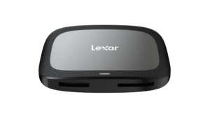 the CFexpress™ Type A/SD™ Card Reader provides high-speed USB 10Gbps (USB 3.2 Gen 2) transfer speeds