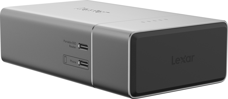 LEXAR Professional Workflow Go for 2 Module bay incl. 5000mAh battery