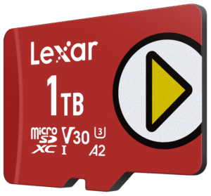 LEXAR microSDXC PLAY UHS-I/A2/U3 R205/W140 (V30) 1TB