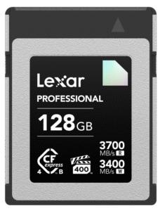 LEXAR CFexpress 4.0 Pro Diamond R3700/W3400 (VPG400) 128GB