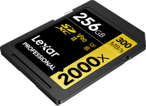 with a read transfer speed up to 2000x (300 MB/s). The cards leverage UHS-II technology (UHS Speed Class 3 (U3)) for high-speed performance and include an SD UHS-II reader for high-speed file transfer. Cards come with downloadable Image Rescue software and a limited lifetime warranty.