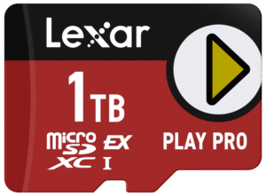 LEXAR microSDXC Express PLAY Pro Express 7.1, R900/W600 C10 U3 UHS-I (V30) 1TB