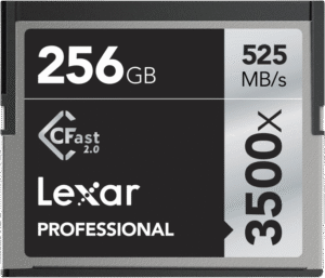 LEXAR Pro 3500X Cfast (VPG-130) R525/W445 256GB