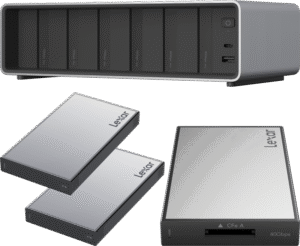 LEXAR Professional Workflow Pro with CFexpress Type A reader and 2x2TB SSD