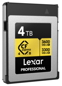 LEXAR CFexpress 4.0 Pro Gold R3600/W3300 4TB