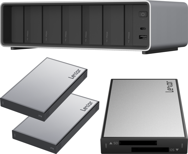 The Lexar Professional Workflow Bundle delivers the speed