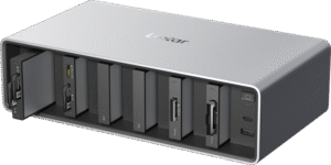 LEXAR Professional Workflow with Pro Thunderbolt4 uplink, 6 Module bay