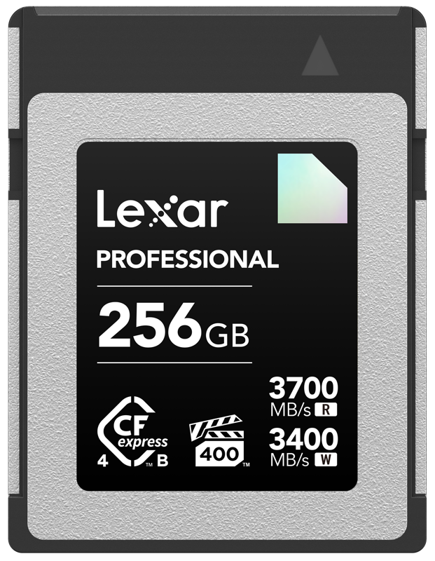 LEXAR CFexpress 4.0 Pro Diamond R3700/W3400 (VPG400) 256GB