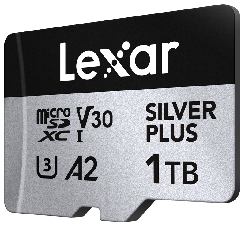 The Lexar Professional SILVER PLUS microSDXC UHS-I Card boasts exceptional read/write speeds of up to 205MB/s and 150MB/s1 and supports seamless recording of FULL-HD and 4K videos. Paired with the Lexar RW310x reader