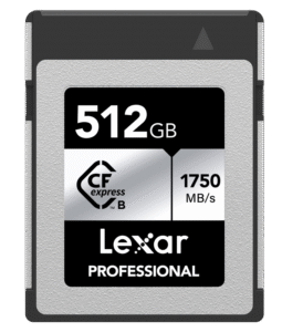 LEXAR CFexpress Pro Silver Serie R1750/W1300 512GB