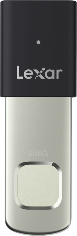 Extra security for confidential filesThe Lexar JumpDrive Fingerprint F35 Pro USB drive takes security to the next level. Access files on the drive with fingerprint authentication. With up to ten different fingerprint IDs
