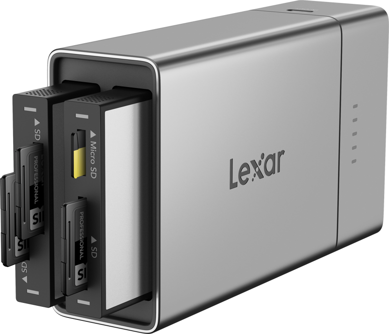 The Lexar Professional Workflow Go Docking Station is battery-powered to&nbspaccelerate your post-production process in the field. You can quickly back up&nbspcontent on the go