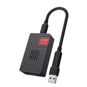 LEXAR Cardreader microSDXC Express, compatib w./microSD UHS-I, R900MB/s w./built-in fan (USB3