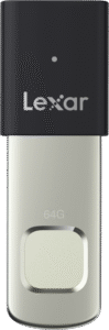 LEXAR JumpDrive Fingerprint F35pro USB 3.2 Gen1, up to R300/W60, 64GB