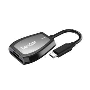 LEXAR Cardreader SD & microSD (LRW470U) UHS-II Dual-Slot Reader (USB-C)