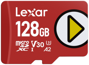 LEXAR microSDXC PLAY UHS-I/A2/U3 R205/W140 (V30) 128GB