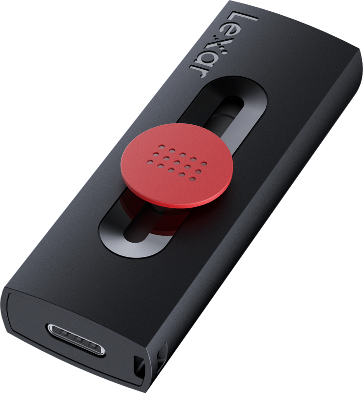The Lexar JumpDrive Dual Drive D300 USB 3.2 Gen 1 Type-C is a 2-in-1 flash drive that allows you to transfer content seamlessly and quickly between your USB Type-C and Type-A devices. It also features a stylish housing and a retractable design to protect the connectors and delivers transfer speeds up to 130MB/s1