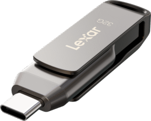 LEXAR JumpDrive Dual Drive D400 Type-C/Type-C & Type-A, up to 100MB/s read (USB 3.1) 32GB