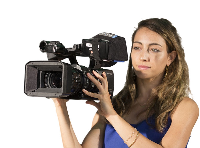 Designed to help camera operators view images on the LCD screen when shooting outdoors in direct sunlight