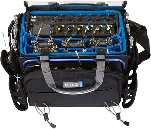 The world's first Audio Bag with an aluminum frame