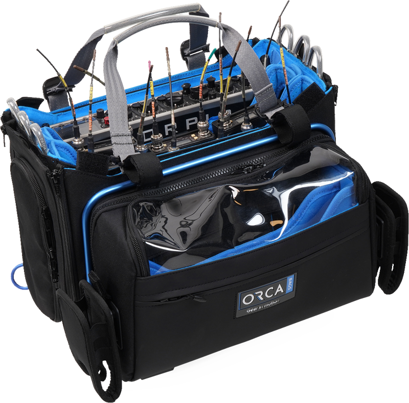 Designed to hold the Sound Devices Scorpio