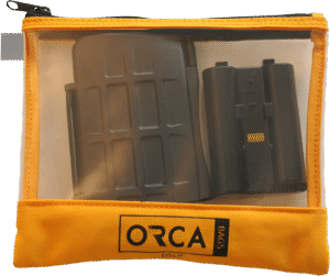 ORCA OR-599 Transparent pouches Kit  for DSLR Accessories (3 pcs)