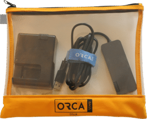 ORCA OR-599 Transparent pouches Kit  for DSLR Accessories (3 pcs)