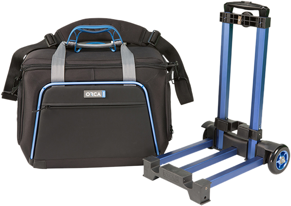 Trolley system for the Orca Shoulder Bags and Light cases