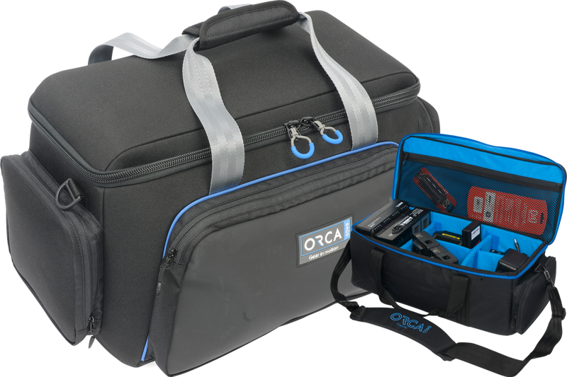 Orca OR-508 Classic Shoulder Bag Small // Kit with free OR-128 Universial Accessories Medium Case