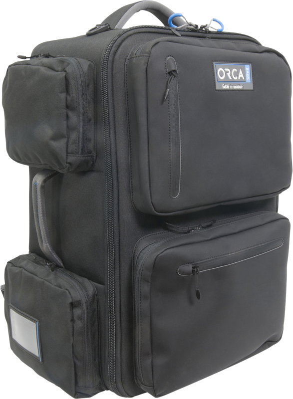 Large and comfortable packpack for professional movie makers
