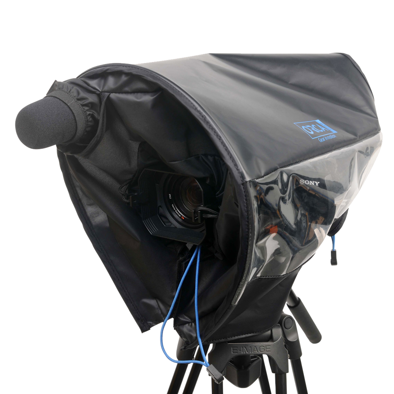 The Orca Quick Rain Cover for Small video cameras is designed to cover small video cameras and provide protection from: rain
