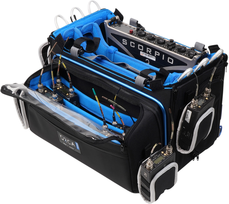 Designed for Sound Devices Scorpio & Zaxcom Deva 24 field mixers