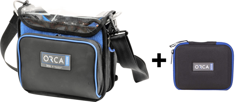 Orca OR-270 Small Audio Bag XX-Small incl. Orca OR-29 Capsules &amp Acc Pouch (FOC)Designed to hold and protect the Sound Devices Mix-Pre 3M &amp 6M together with the MX-L battery mount.