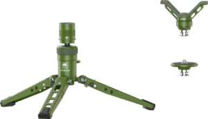 SIRUI Table Tripod / Low Angle Monopod Feet & V-Shape Gun Pedal Version Green