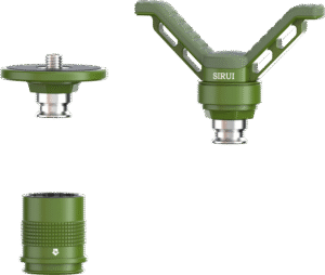 SIRUI Quick Release Clamp V-Shape Gun / Plate Green
