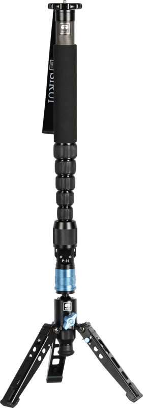 then the P-36 Kit would be a good choice. Upgrade your Sirui P-306 monopod into a versatile modular kit that can handle many situations.