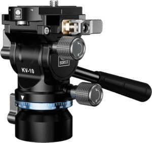 SIRUI Pan & Tilt Head with Leveling Base KV-10