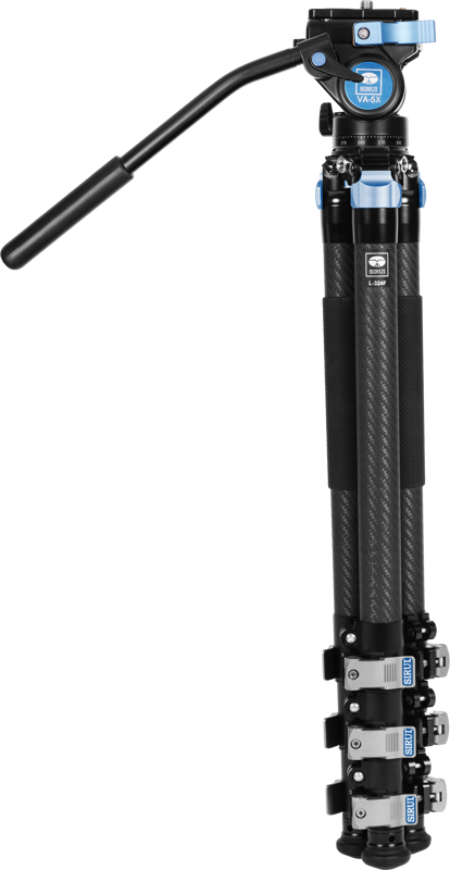 SIRUI Carbon Fiber Tripod Kit with VideoHead L-324F + VA-5X