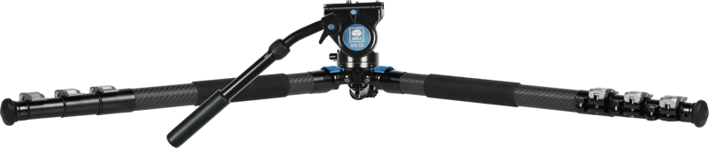 SIRUI Carbon Fiber Tripod Kit with VideoHead L-324F + VH-10