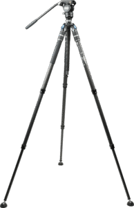 SIRUI One Step Height Adjustment Carbon Video Tripod Kit SVS60 + S3