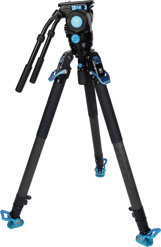 A professional One Step Height Adjustment Video Tripod